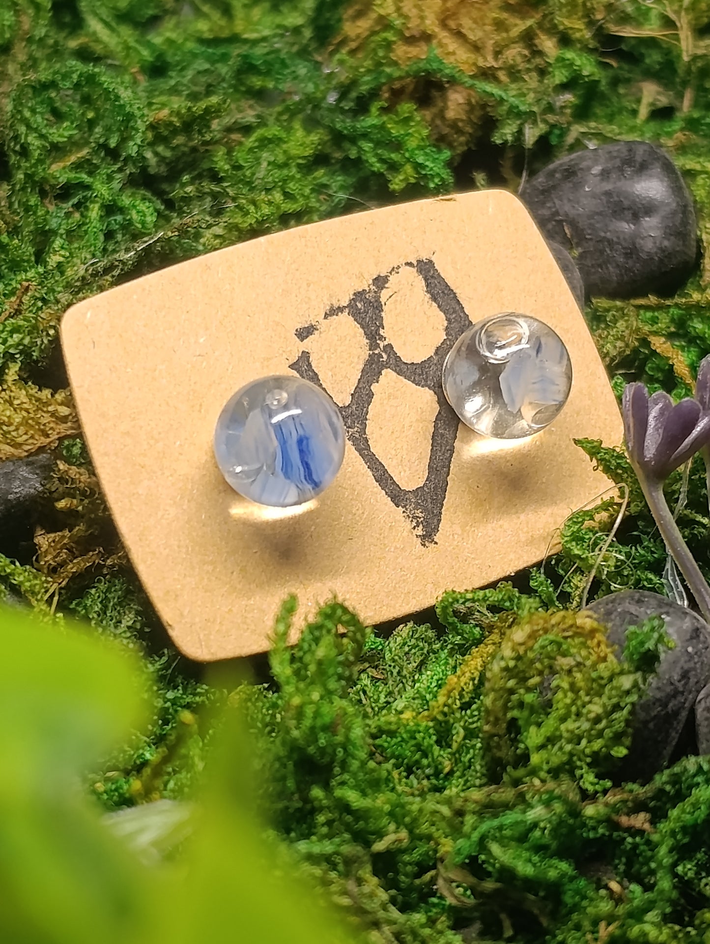 Pendientes Burbuja modelo Agua