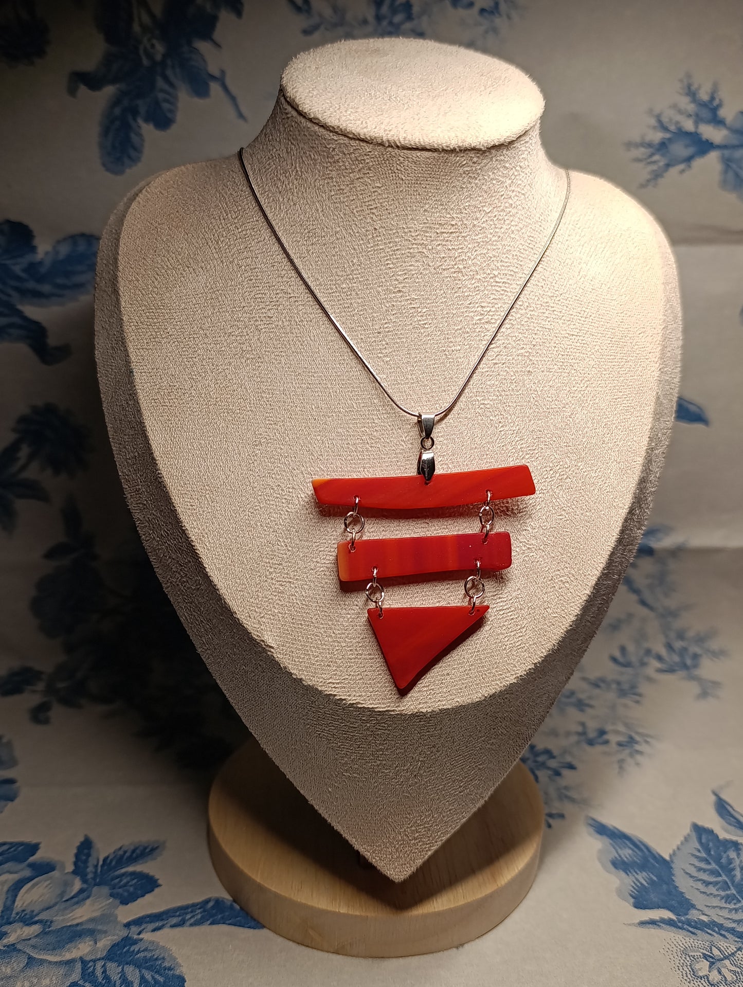 Colgante Escalera Rojo