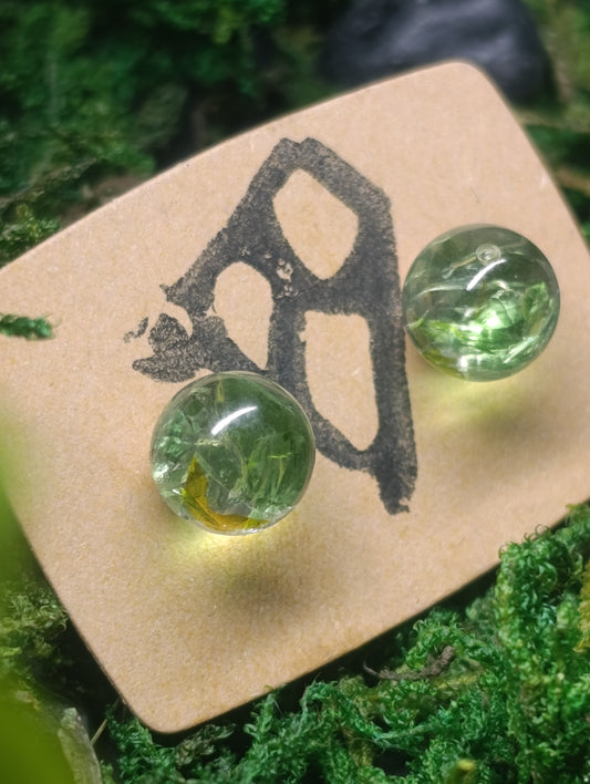 Pendientes Burbuja modelo Bosque