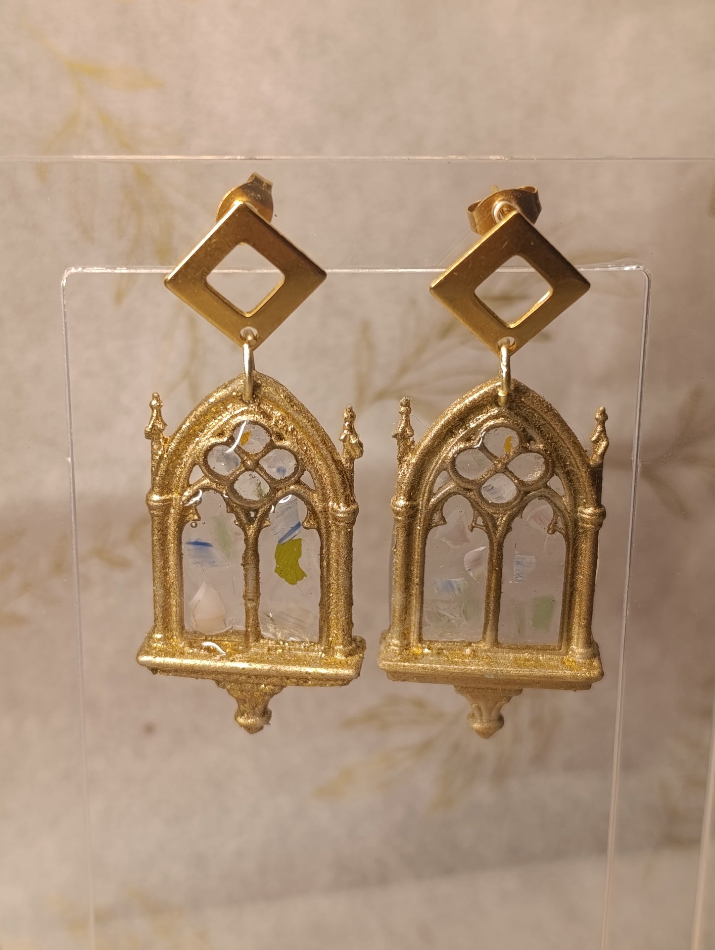Pendientes Vitral